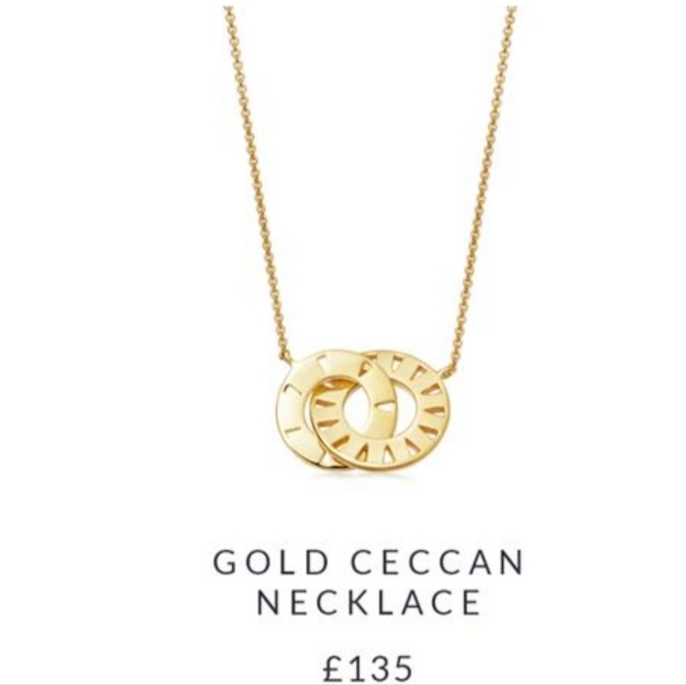 Missoma Aztec Ceccan Gold Necklace $175 SOLD Out!